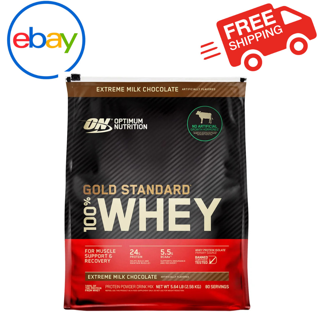 Optimum Nutrition Gold Standard 100% Whey Protein Extreme Milk Chocolate 5.64 lb