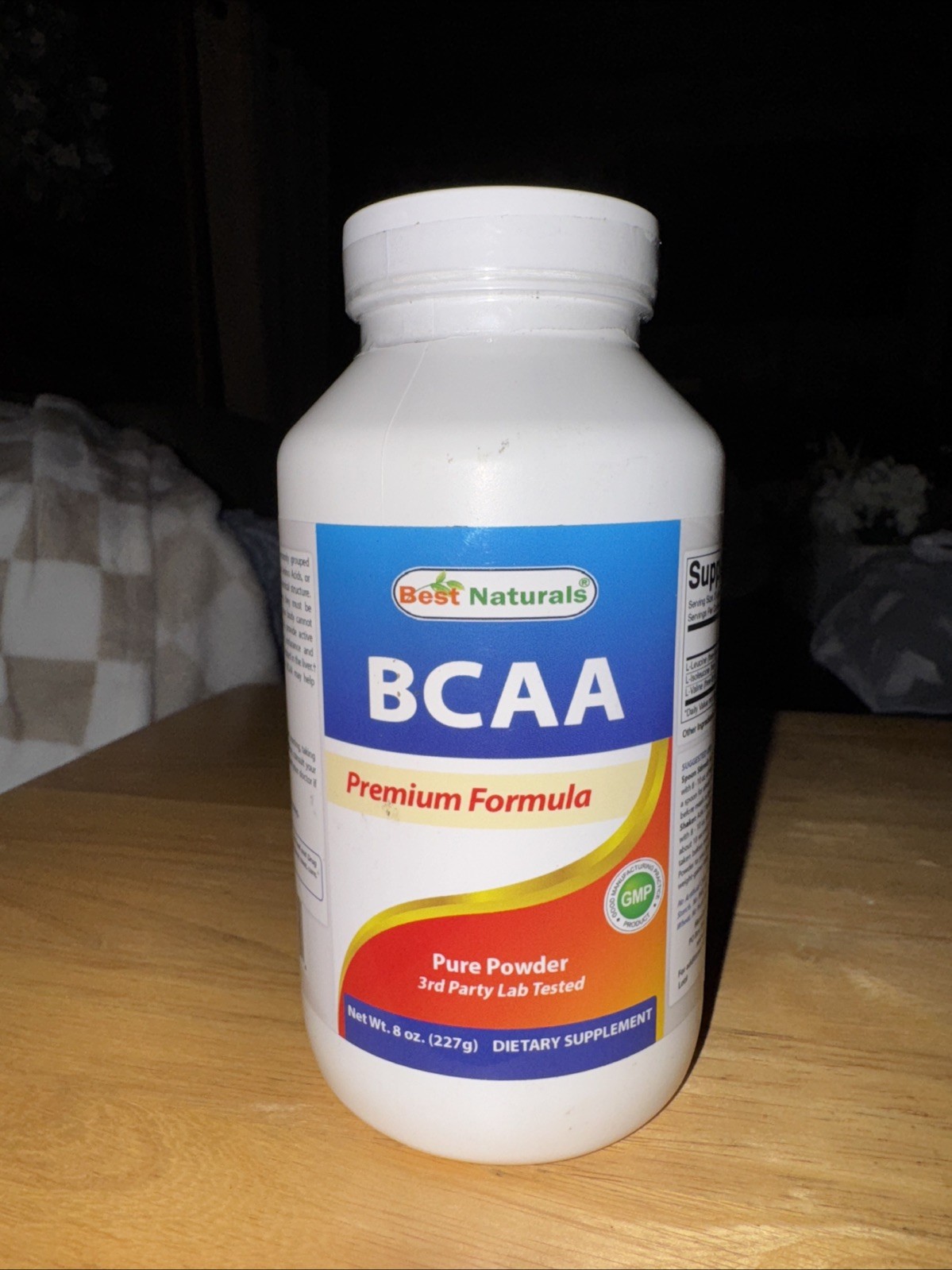 Best Naturals BCAA Powder 8 OZ Sealed Expiration 10/27