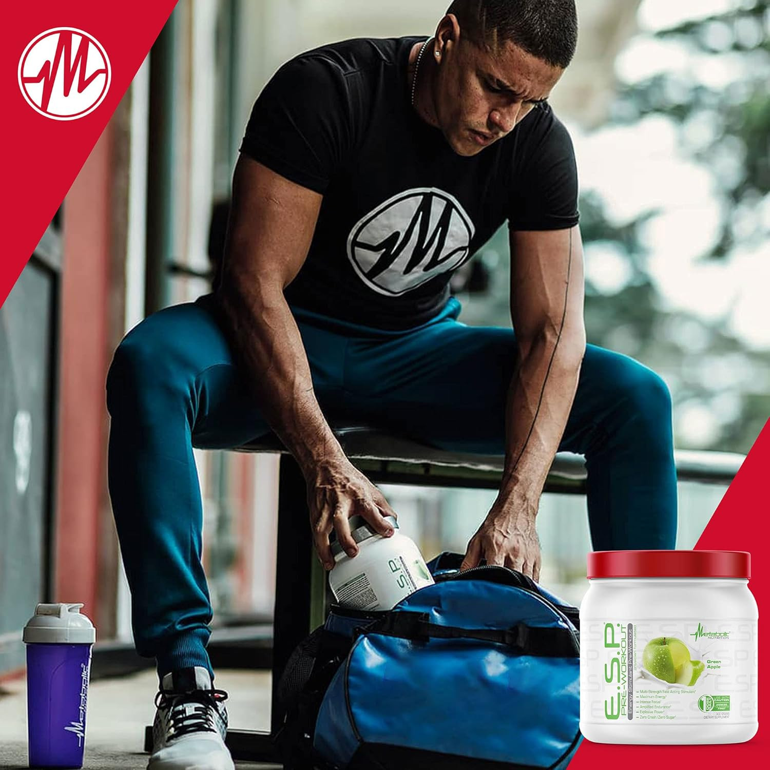 Metabolic Nutrition | ESP – Stimulating Pre Workout, Pre Intra Workout Supplemen
