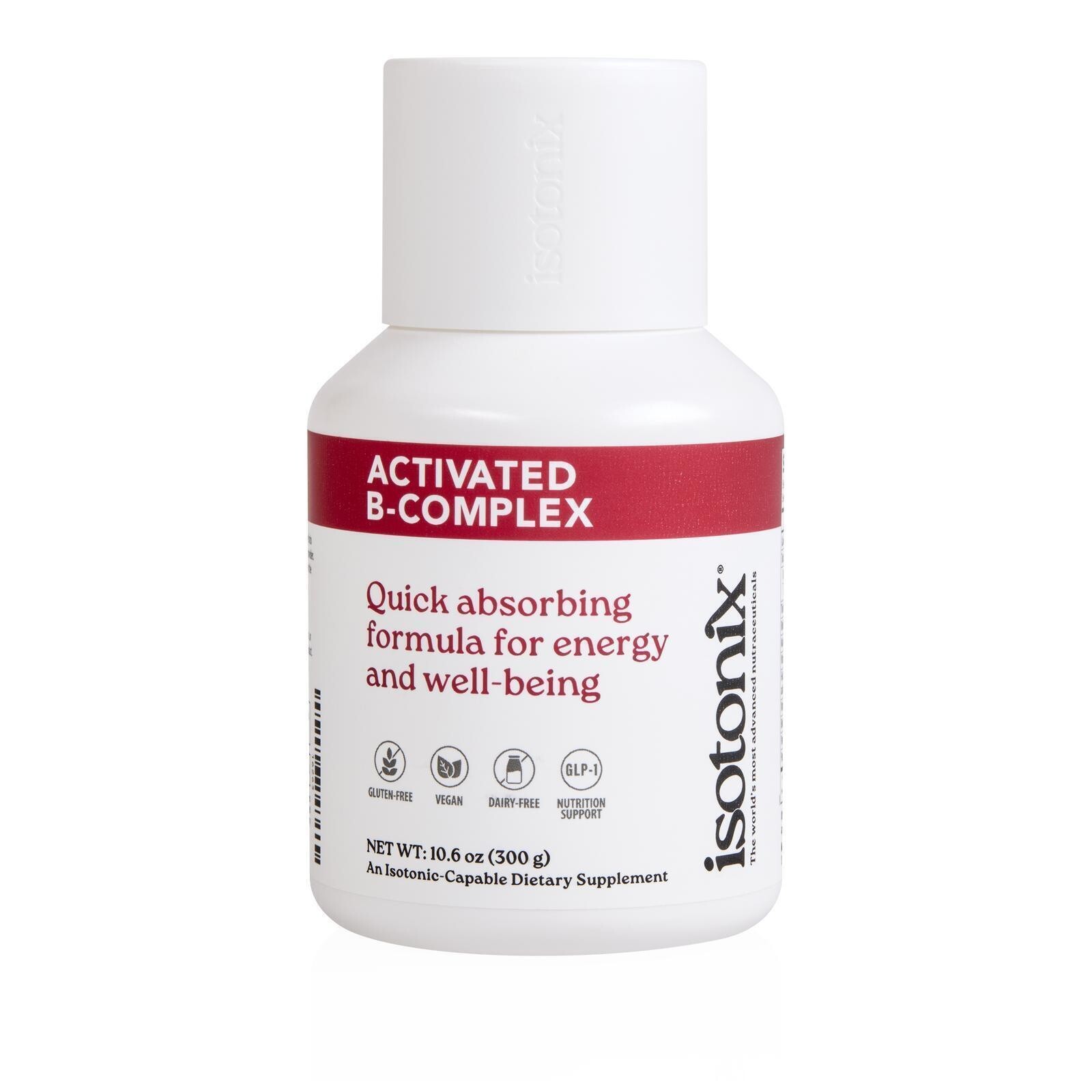 Isotonix Activated B Complex – Vegan B Vitamin Supplement for Energy, 90 Serving