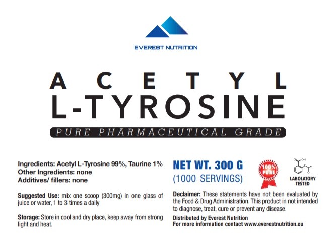 N-Acetyl L-Tyrosine PHARMACEUTICAL QUALITY POWDER