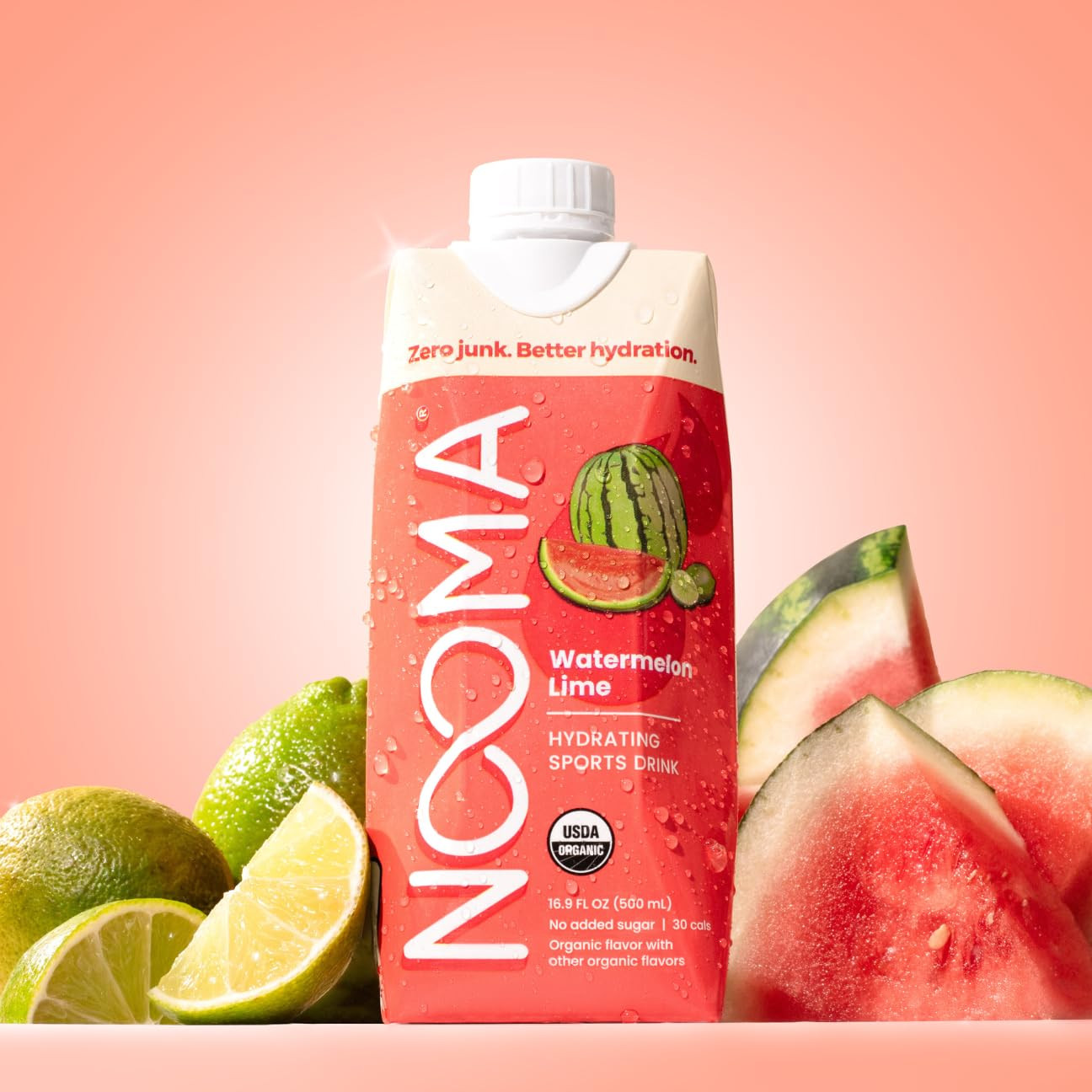 NOOMA – Hydrating Sports Drink – Electrolyte Drink with Organic Coconut Water –