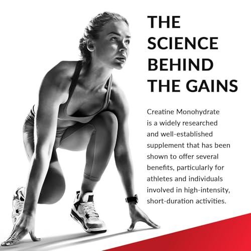 Granite Creatine Monohydrate, Supports Strength, Endurance, and Muscle Recovery,