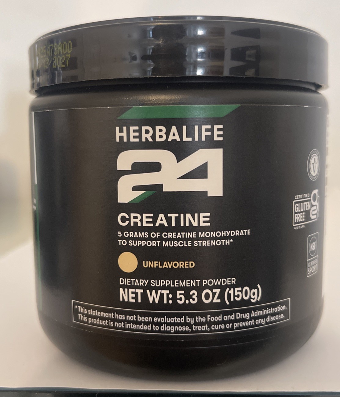 Creatine 5.3oz Unflavored to Support Muscle Ex 2/27