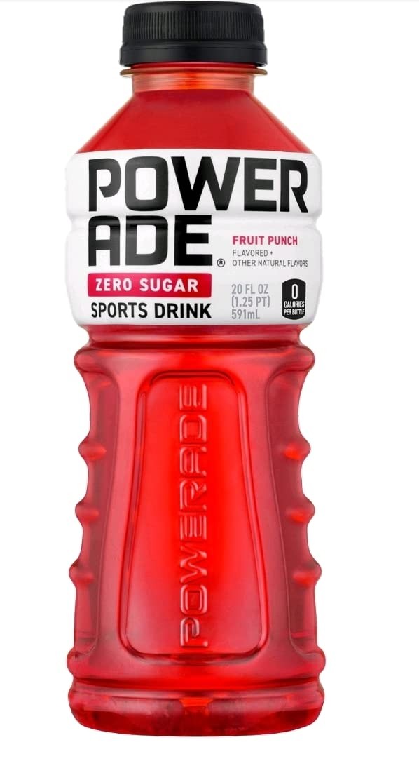 WESTERNMBY POWERADE Zero Fruit Punch, 20 Fl Oz, 10 bottles, Total:200.0 Fl Oz