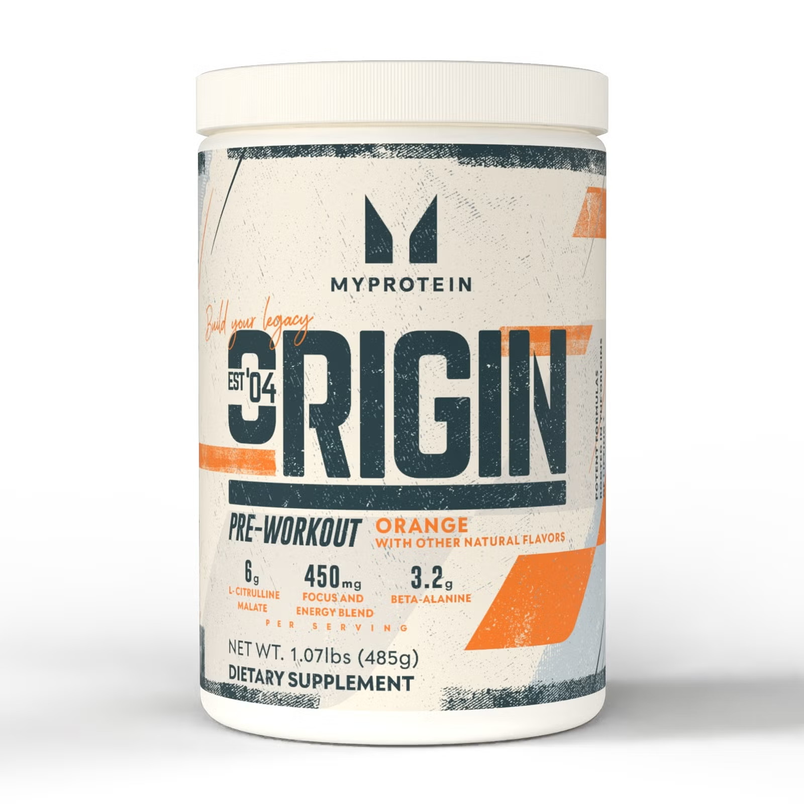 Origin Pre-Workout – Orange (30 Servings)