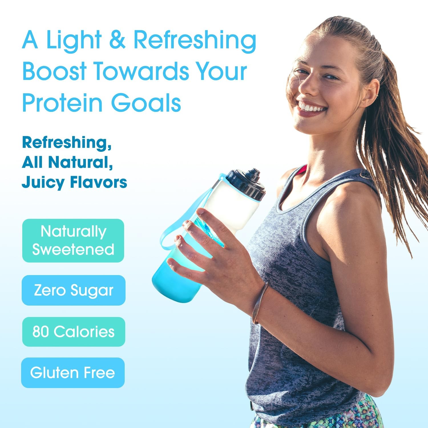 Fit & Fit Clear Protein Powder Whey Isolate Protein And Collagen Grass Fed