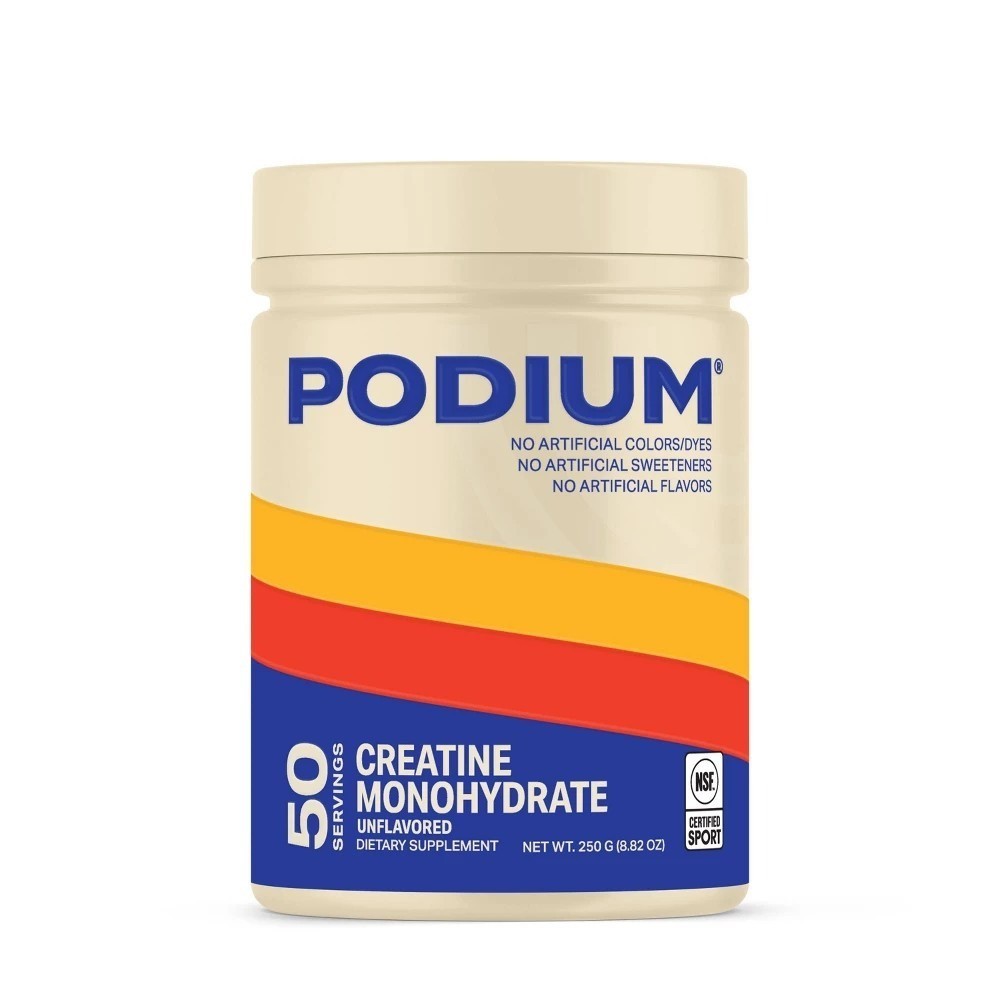 Podium Nutrition Creatine Monohydrate Energy Drink Unflavored 8.82oz/50 Servings