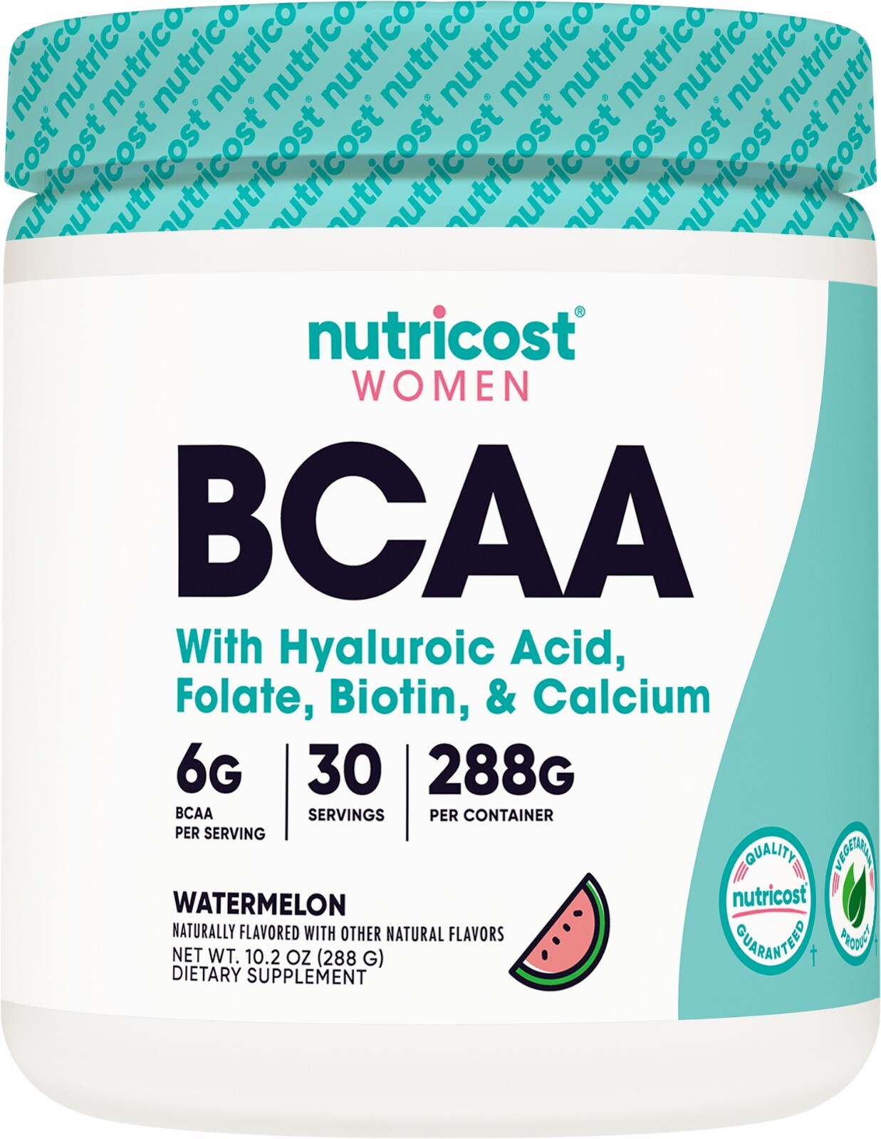 Nutricost BCAA for Women (Watermelon) 30 Servings – Gluten Free and Non-GMO