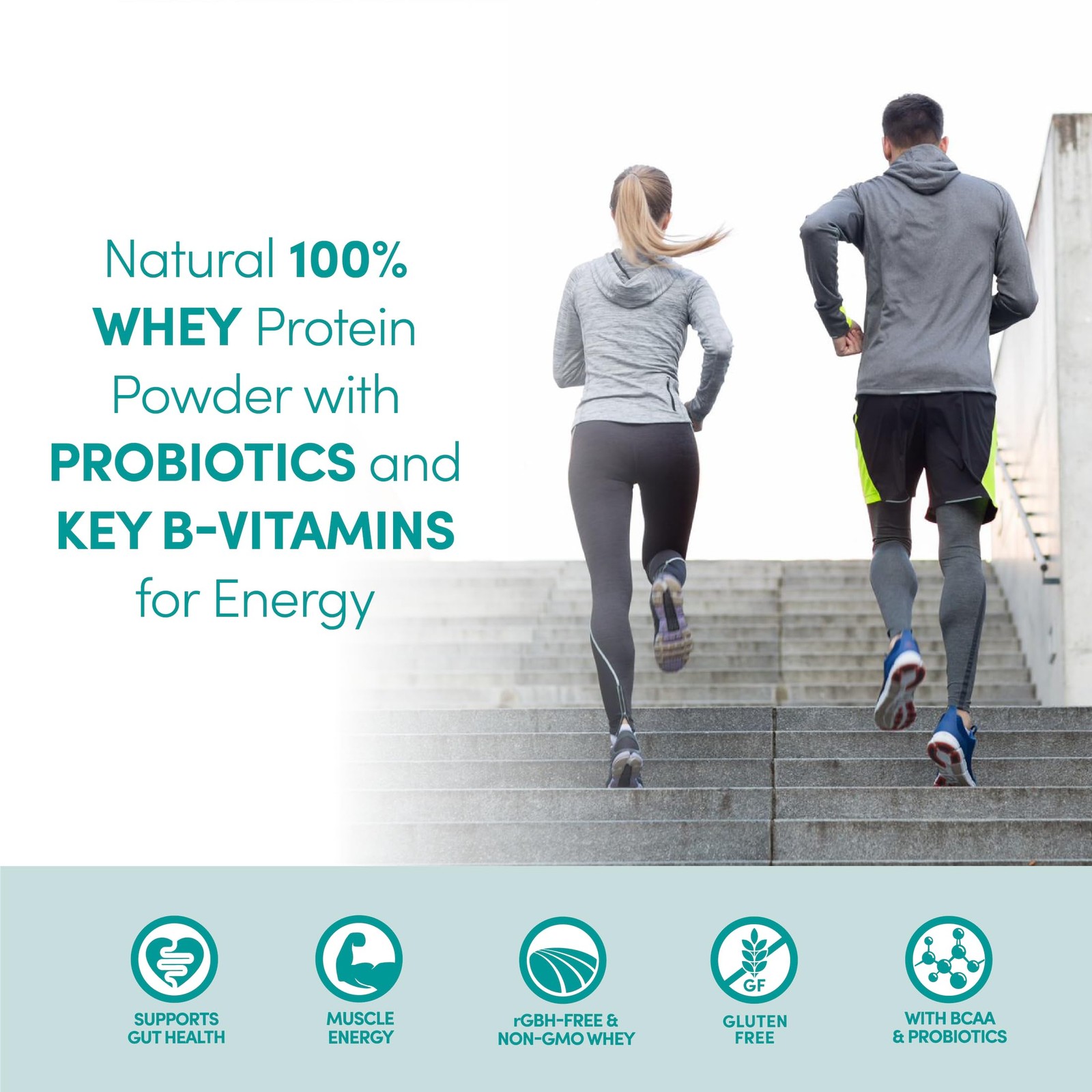 , Designer Whey, Natural Whey Protein Powder with Probiotics, Fiber, and Key …