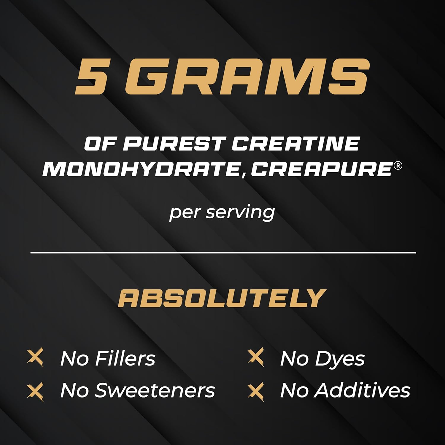 Creapure German Creatine Monohydrate Powder Supplements for Men & Women, Unflavo