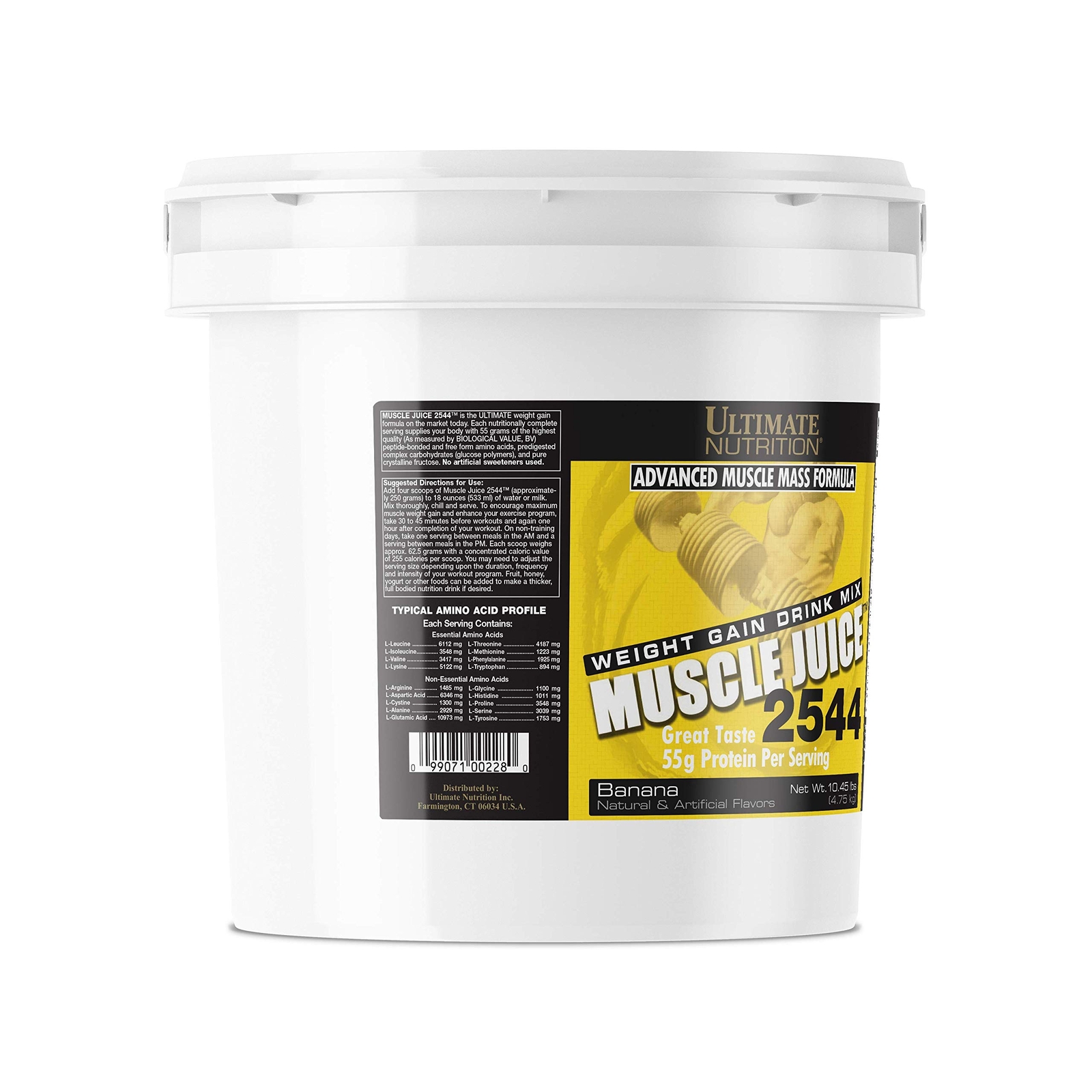 Ultimate Nutrition Muscle Juice 2544, Lean Muscle Mass Classic Gainer