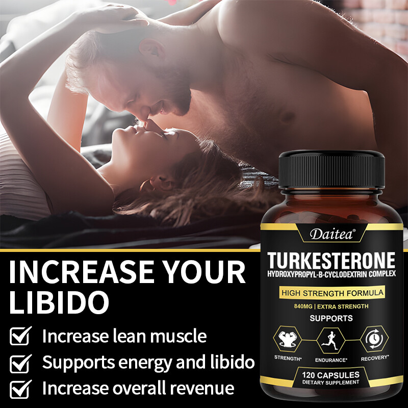 Turkesterone 840 Mg – Increase Performance & Muscle Strength – 120 Capsules