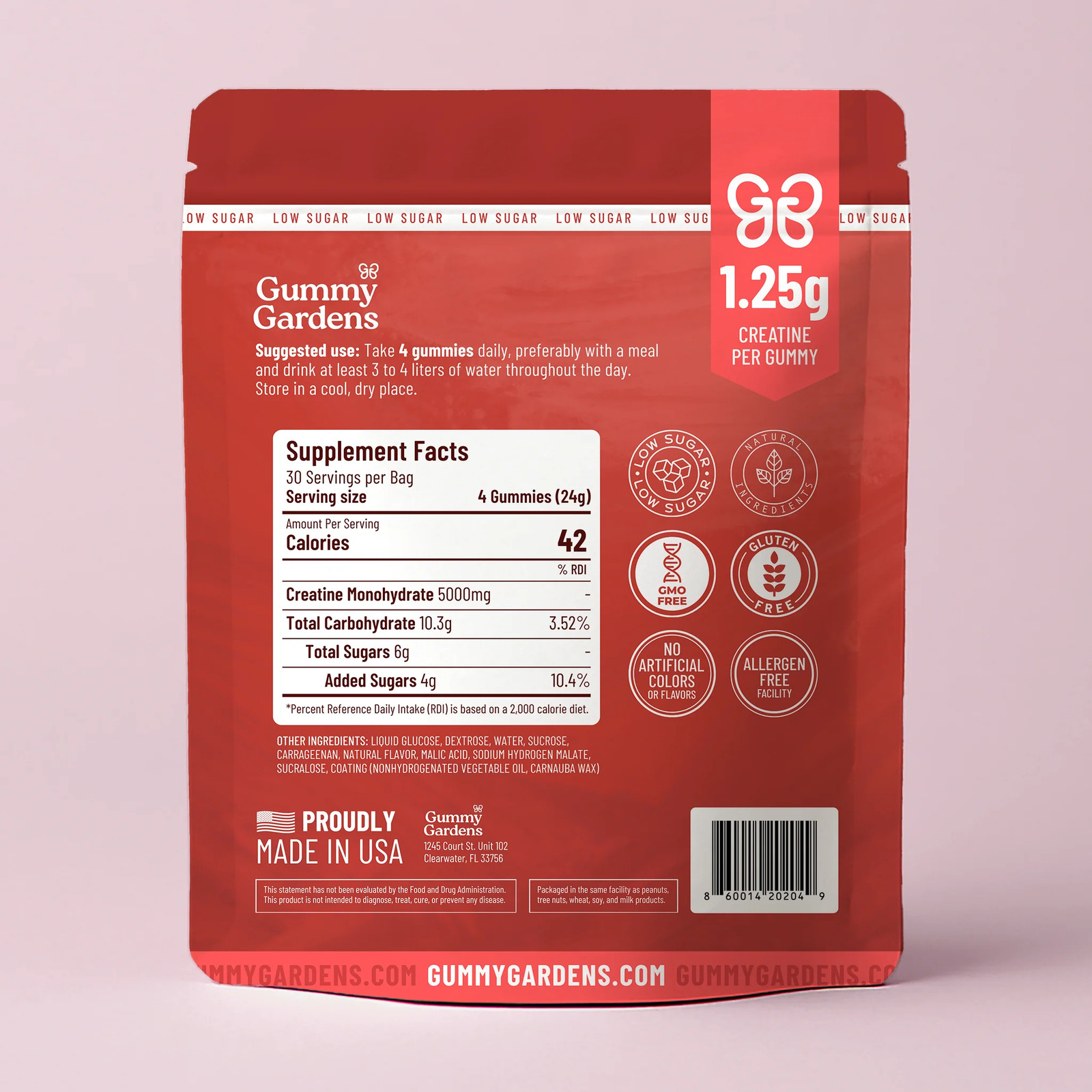 Creatine Gummies for Muscle Recovery & Focus