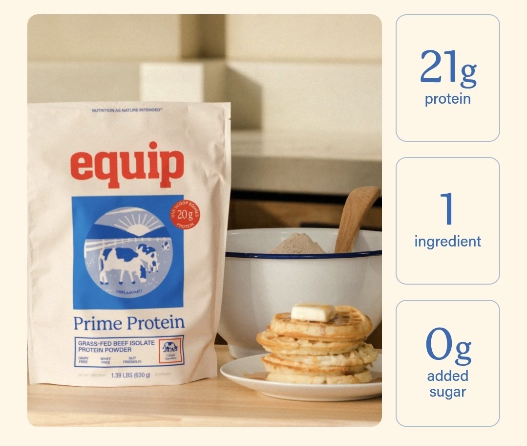 Equip Prime Protein Unflavored 1.4lbs
