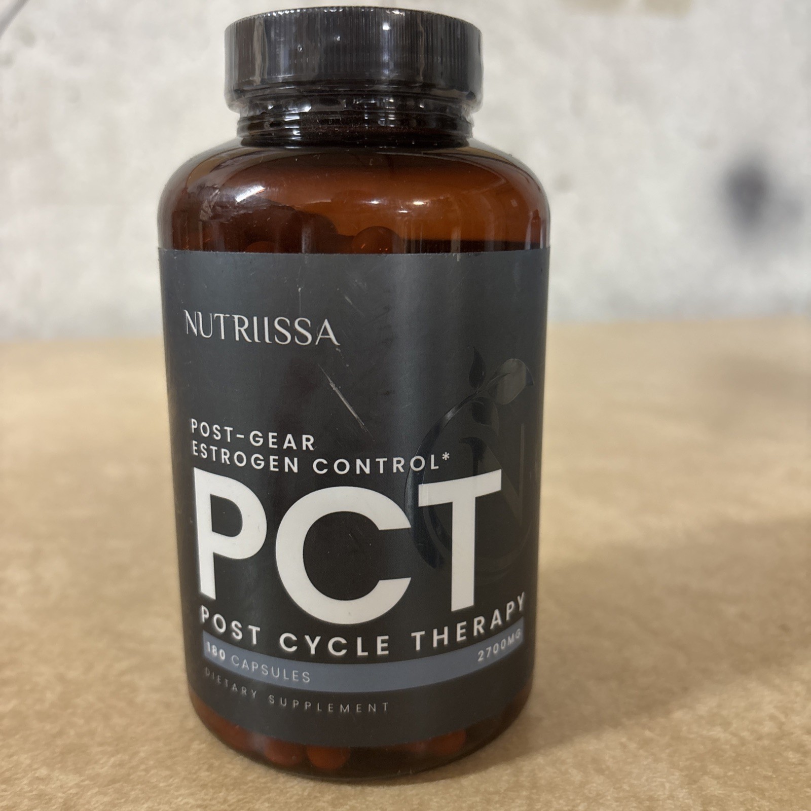 Nutriissa PCT Post Cycle Therapy Estrogen Control 2700mg180 Capsules Free ship