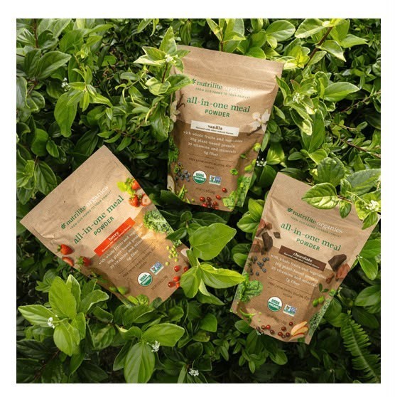 Nutrilite Organics Meal Replacement Powder Vegan USDA Organic Chocolate