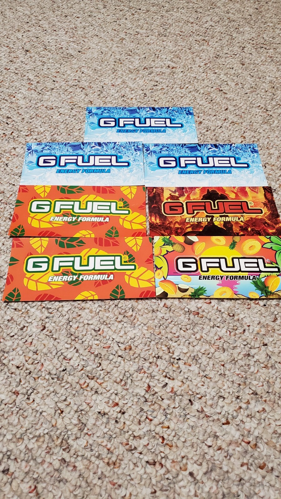 GFuel Stickers and RARE Pamphlets