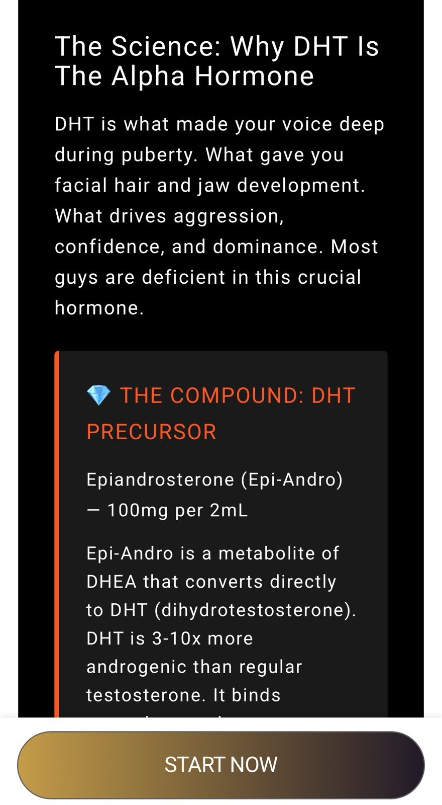 Epi-AlphaTest Epiandro Vial 2Step Precurs. 2 Stanolone By Vintage Muscle💪🏛️🧪