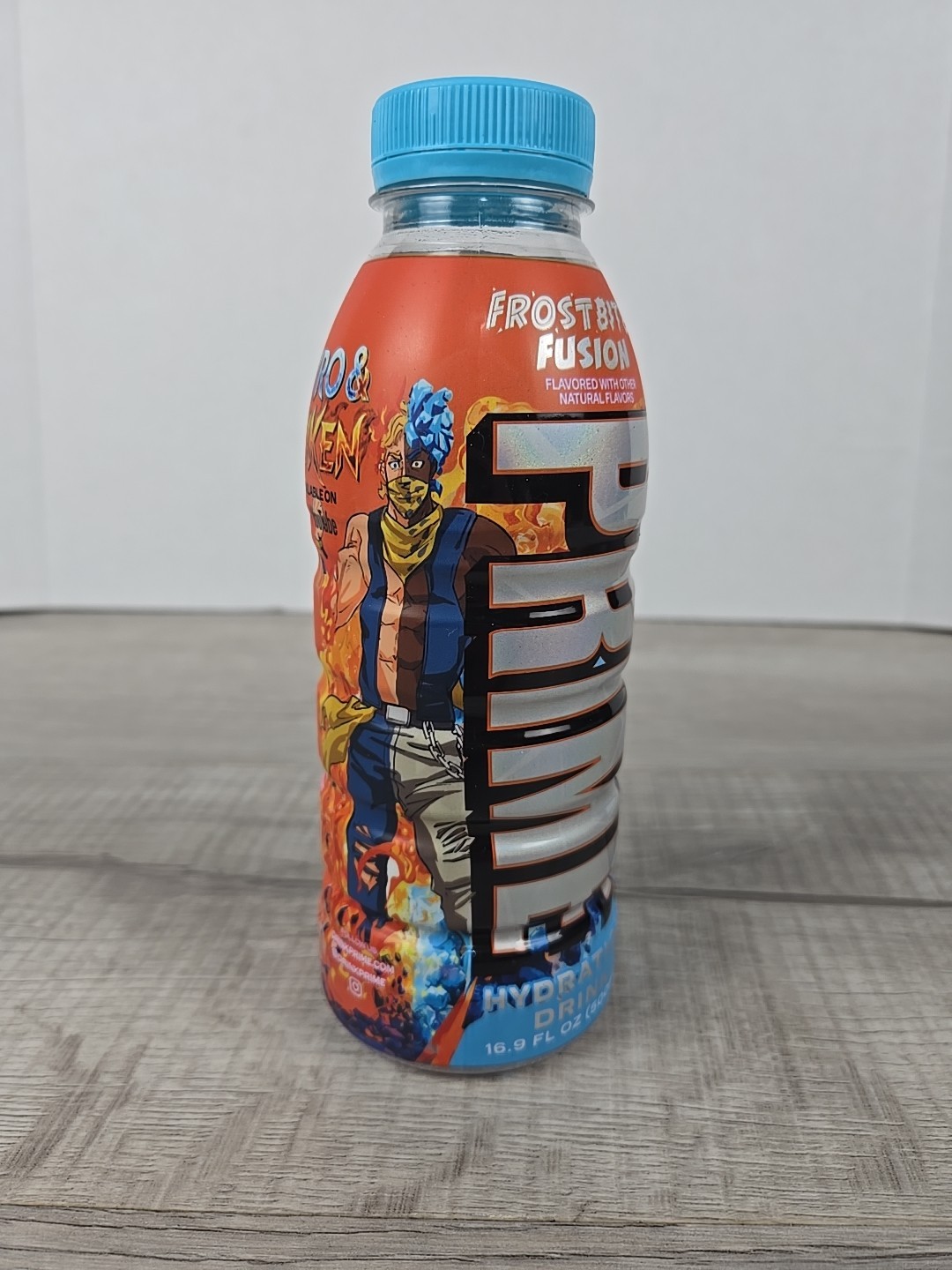 LIMITED EDITION FROSTBITE FUSION KYRO & LUKEN CHARACTER PRIME HYDRATION BOTTLE