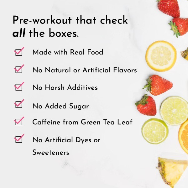 Pre-Workout Sports Drink Powder Packet – Orange Pineapple – 5.89oz/10ct
