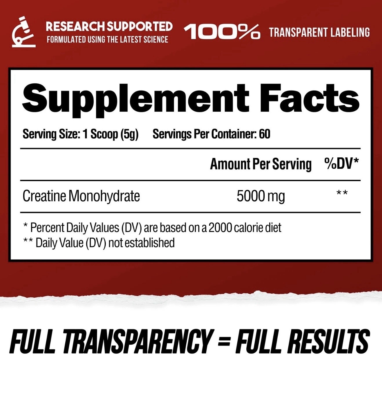 ALPHA LION Creatine Monohydrate Powder, 5000mg Per 12.48 Ounce (Pack of 1)