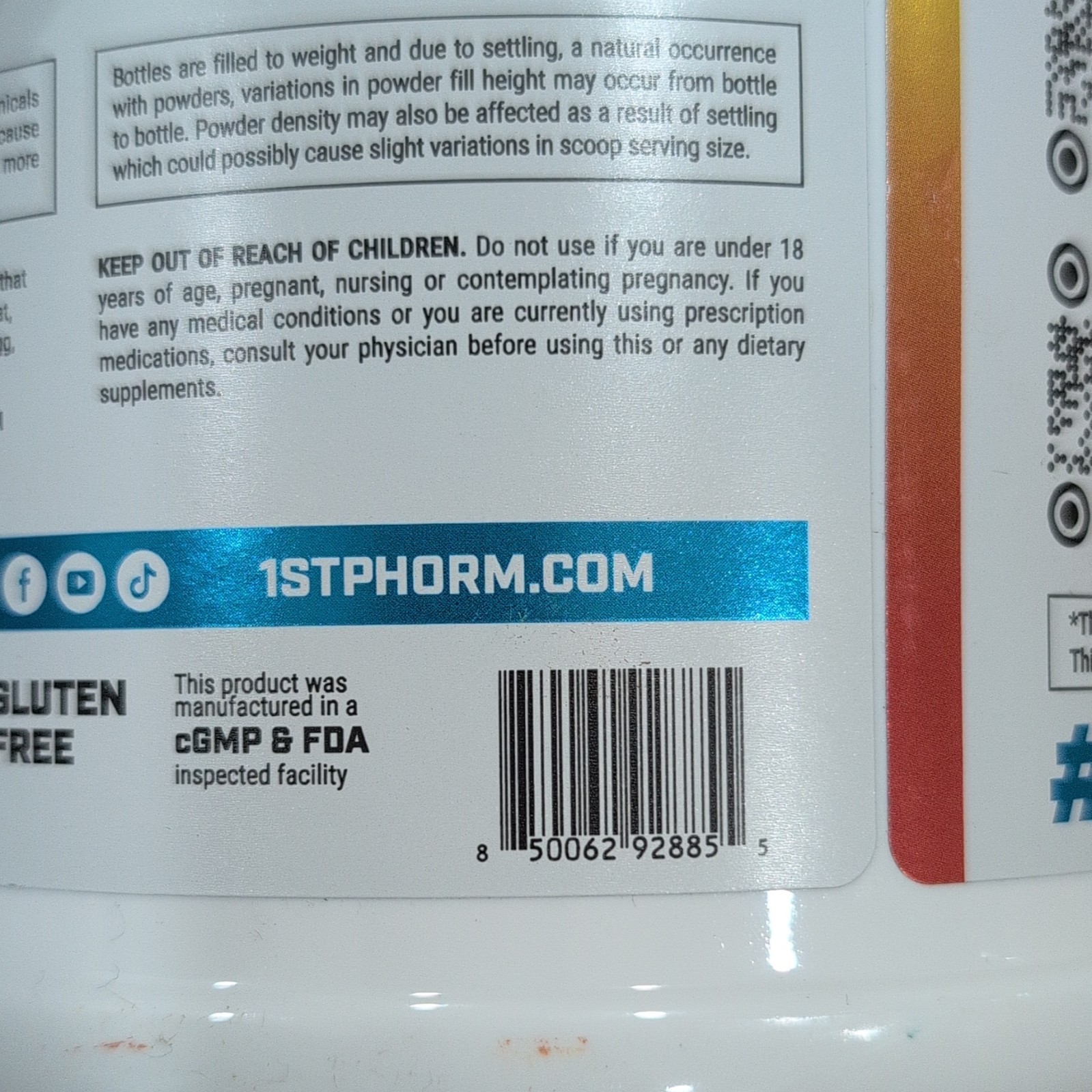 1st Phorm EAA Powder Tropical Mango Gluten Free 60 Servings 1.43 lb
