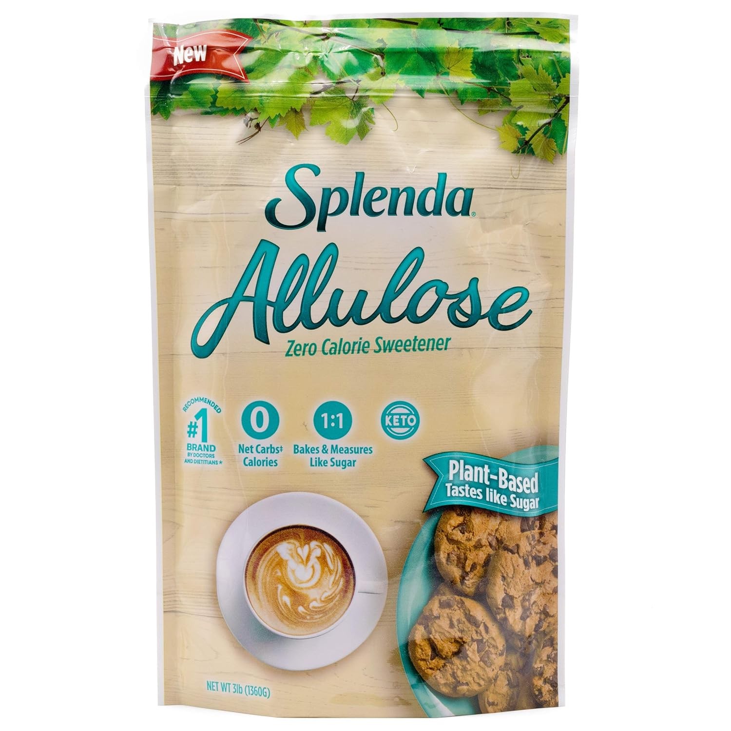 SPLENDA Allulose Plant Based Zero Calorie Sweetener For 48 Ounce (Pack of 1)