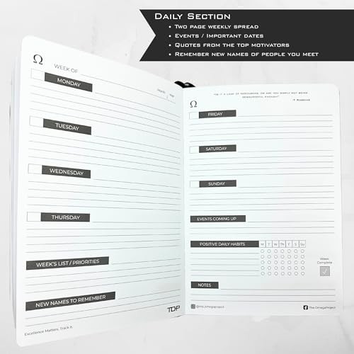 The TOP Elite Daily Planner – Gestión del El planificador diario TOP Elite