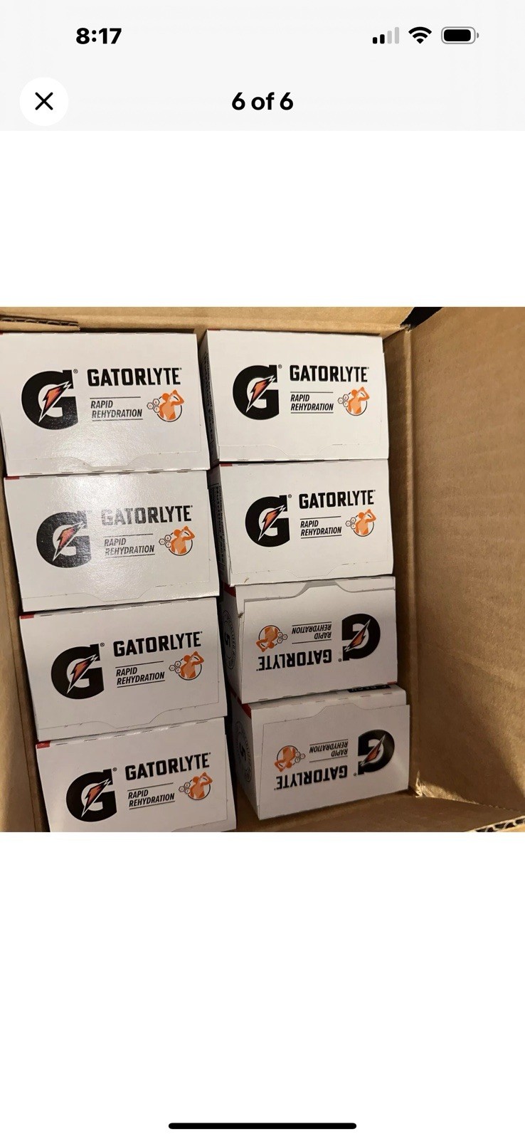 Gatorlyte Rapid Rehydration Electrolyte Powder CHERRY LIME- 48 Packets 8/2024