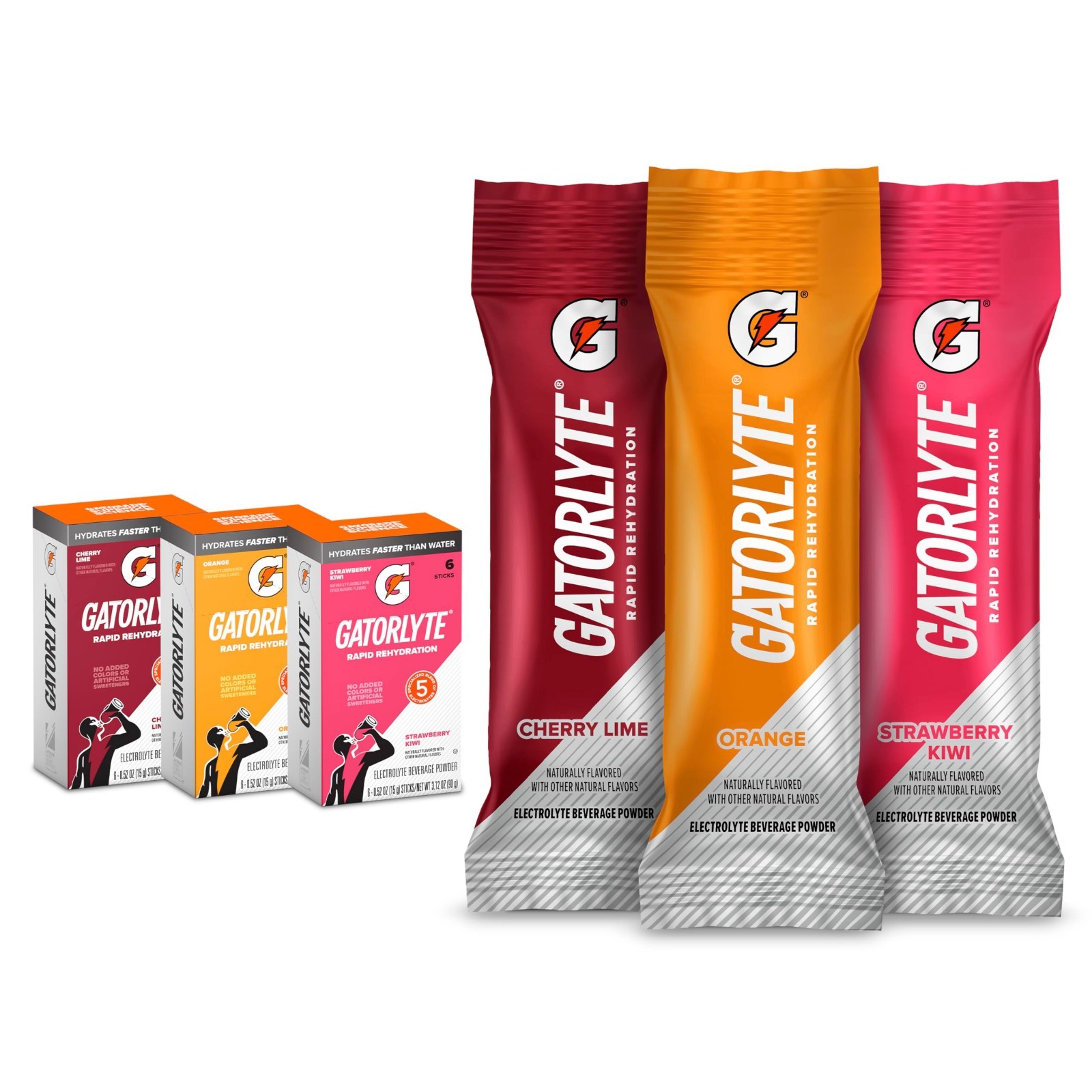 Electrolyte Beverage Variety Pack – Rapid Rehydration, Low Sugar, 5 Electrolytes