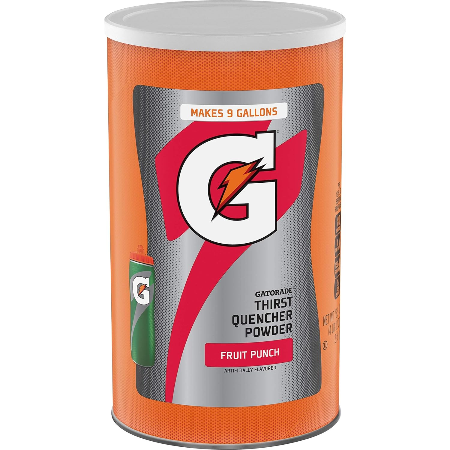 Gatorade Thirst Quencher Powder, Fruit Punch, 76.5 oz, Makes 9 Gallons