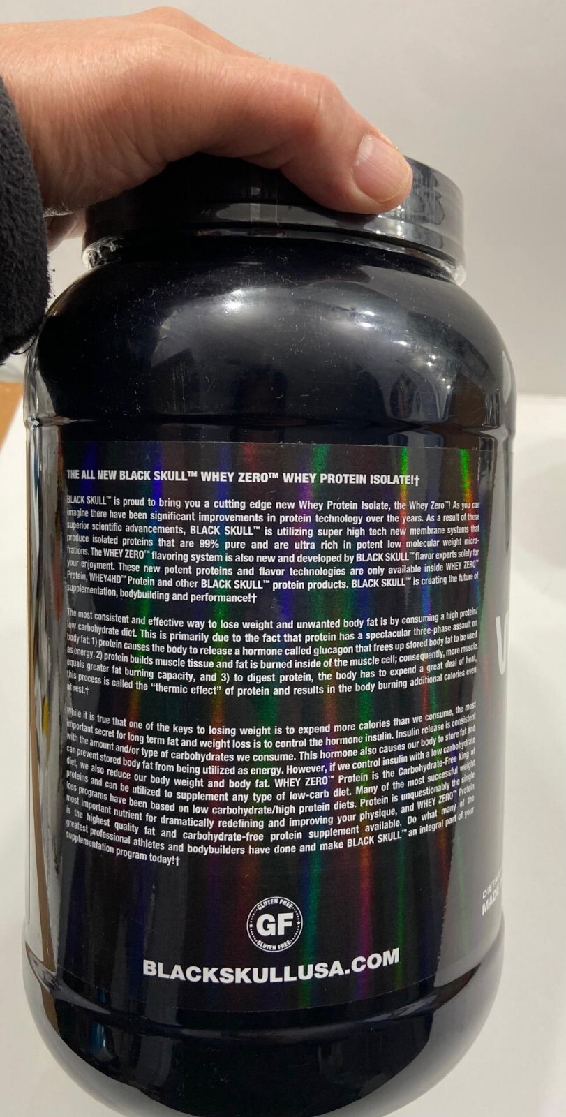 100% Isolate Whey ZERO Protein, Zero Carb Vanilla 2Lb, 39 Servings