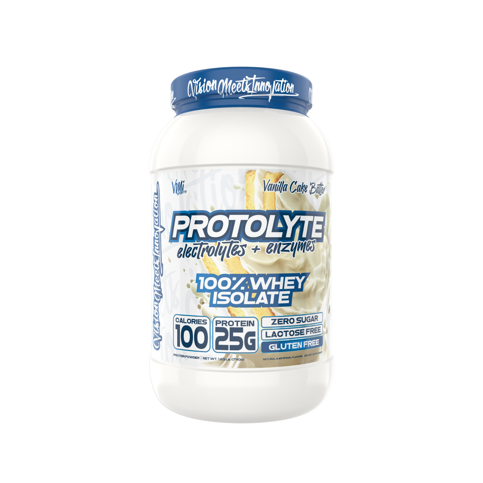 ProtoLyte® 100% Whey Protein Isolate 1.6lb – Vanilla Cake Batter