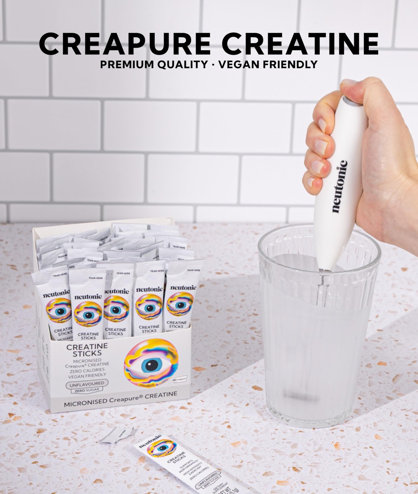 Creatine Monohydrate | Unflavored | Premium Micronized Creatine Powder | Supp…
