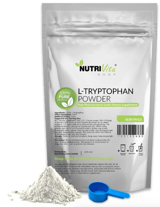 2500g (5.5lb) NEW 100% PURE L-TRYPTOPHAN AMINO ACID USP GRADE SLEEP AID DIET