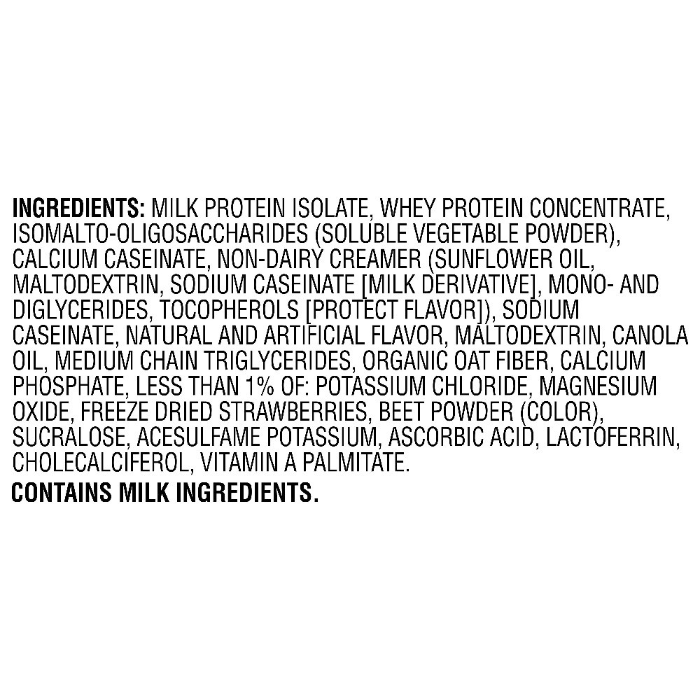 Strawberries ‘N Crème Protein Powder 32g Protein 1.93lb 30.9oz Dietary