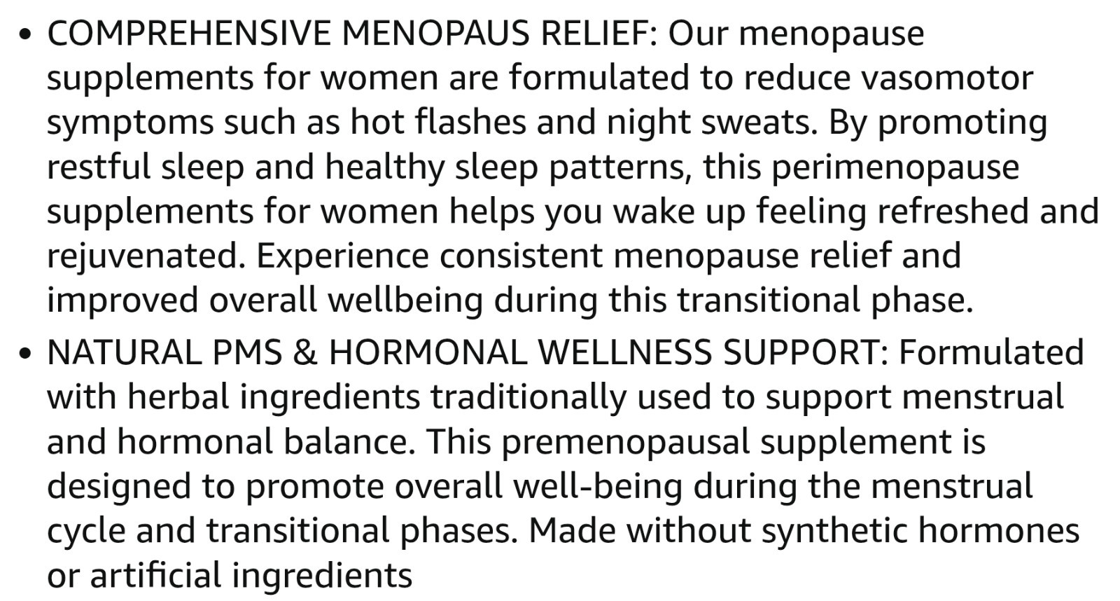 WILE PERIMENOPAUSE SUPPORT Mood & Sleep 60 Capsules (30 Servings) BEST BY 08/26