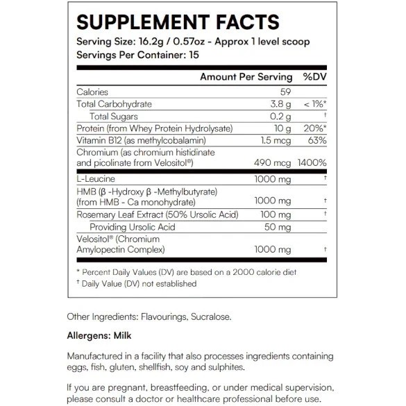 Apex Labs Muscle Defense Dietary Supplement, Vanilla -243g 1-5 pack