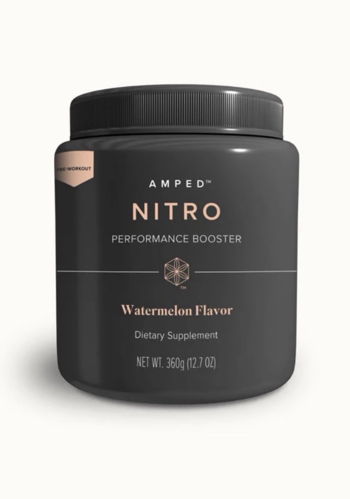 NEW Isagenix Amped Nitro Performance Booster Watermelon Flavor 12.7oz