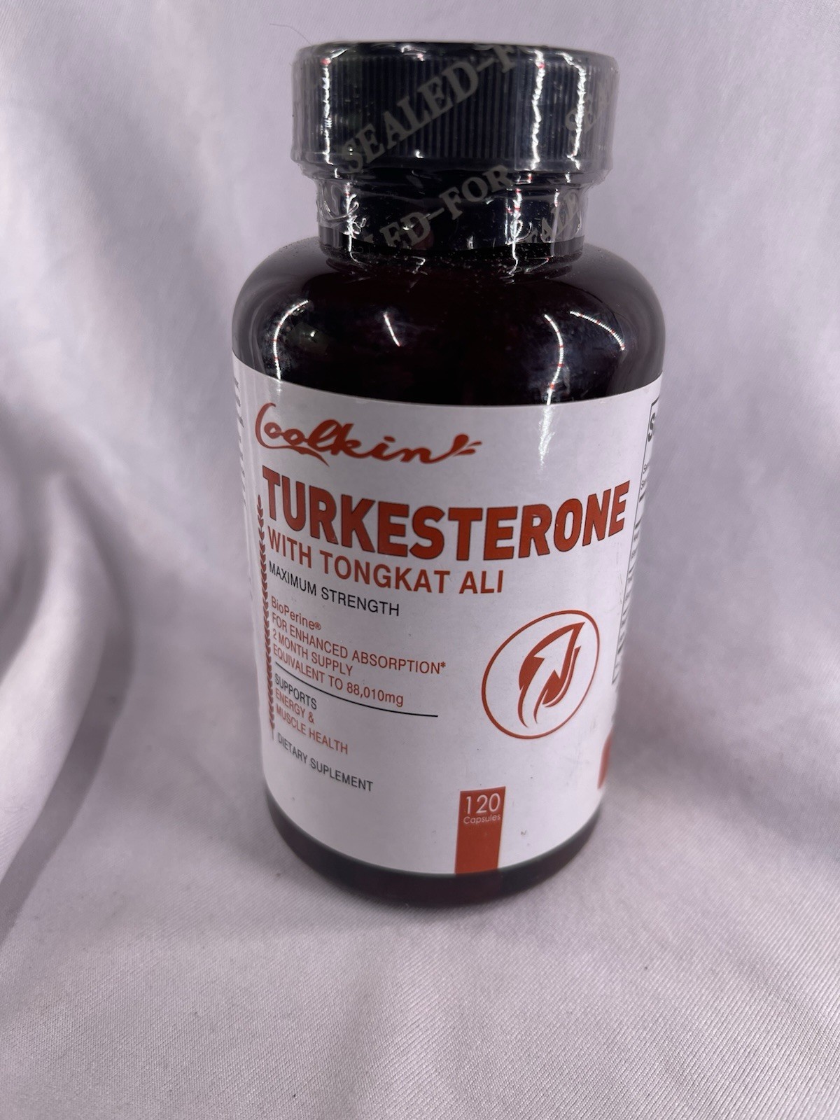 Coolkin Turkesterone 120 Caps Energy Muscle Health Exp 10/26