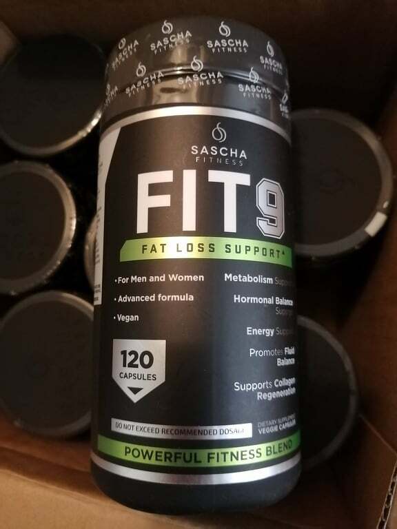 Fit 9 Fat Loss Support Sascha Fitness New # 1 Best Seller Product 5/5 Rating