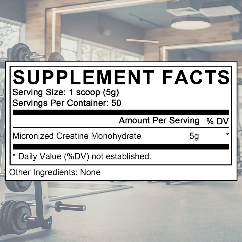 Creatine Monohydrate Micronized Powder Improve Muscle Growth Enhance Endurance