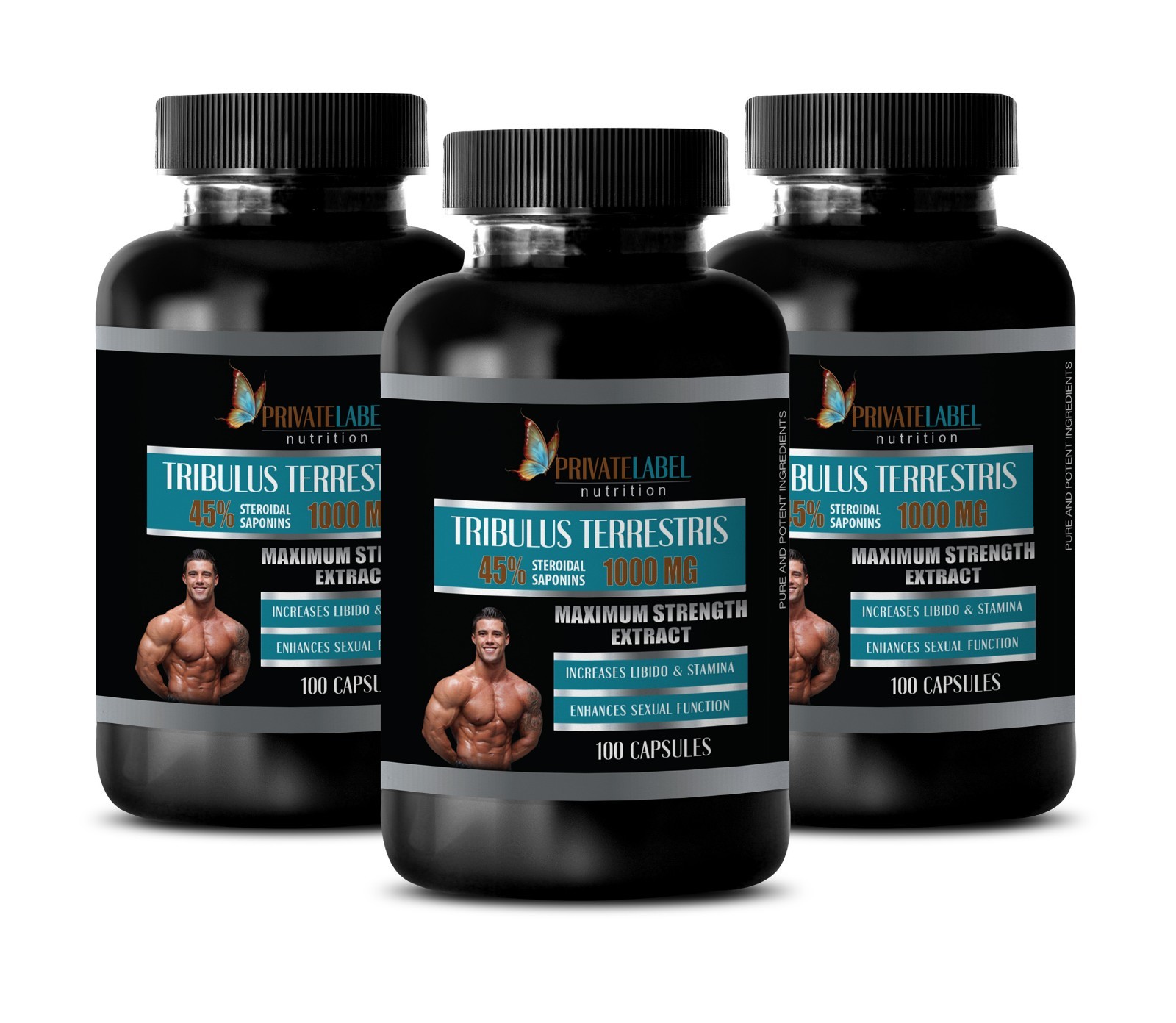 male enhancment – TRIBULUS TERRESTRIS 1000mg – energy pills – 300 Capsules
