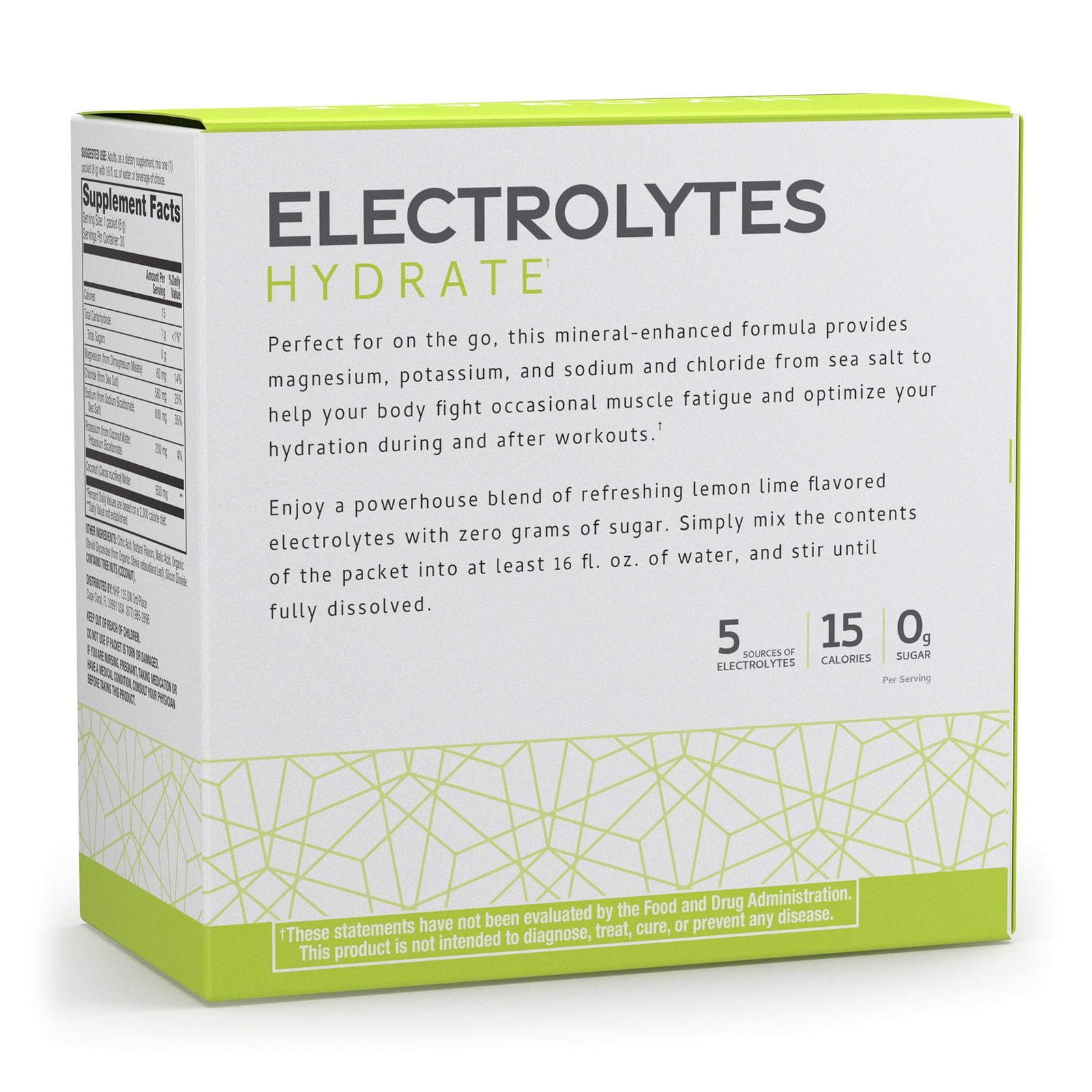 Dr. Mercola Pure Power Electrolytes – Supports Hydration Muscle Function –