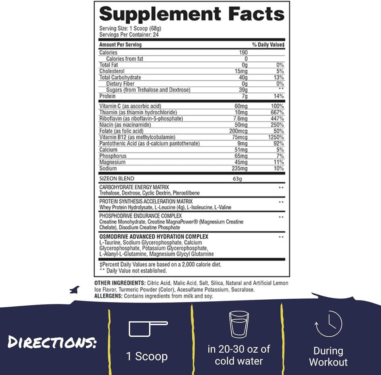 Gaspari Nutrition Size On Intra Workout Hybrid Creatine 3.59lbs 4 Flavors New