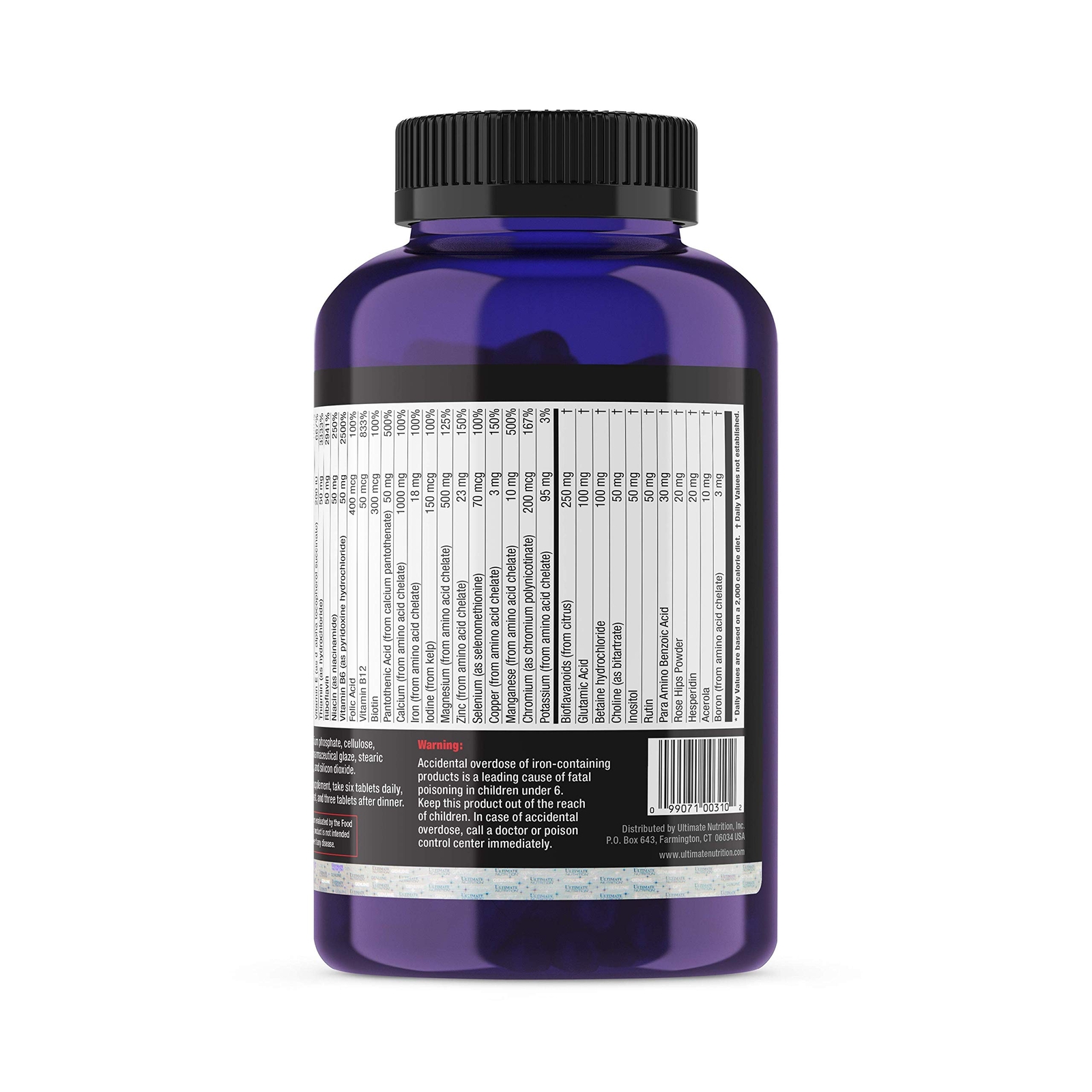 Ultimate Nutrition Daily Complete Time Release Multivitamin, Antioxidant