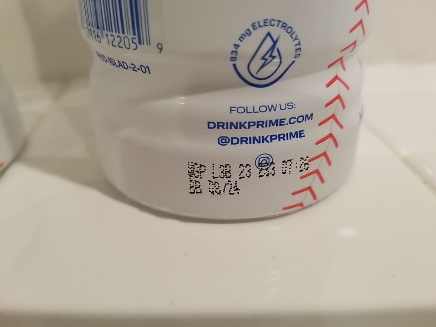 2 L.a. Dodgers Prime 77118695 Drink Limited Edition 16.9 oz Expiration 08/24