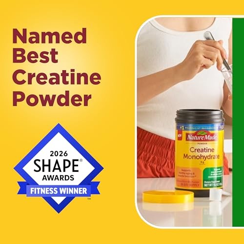 Creatine Monohydrate Powder 5g Unflavored Muscle Support 90 Day