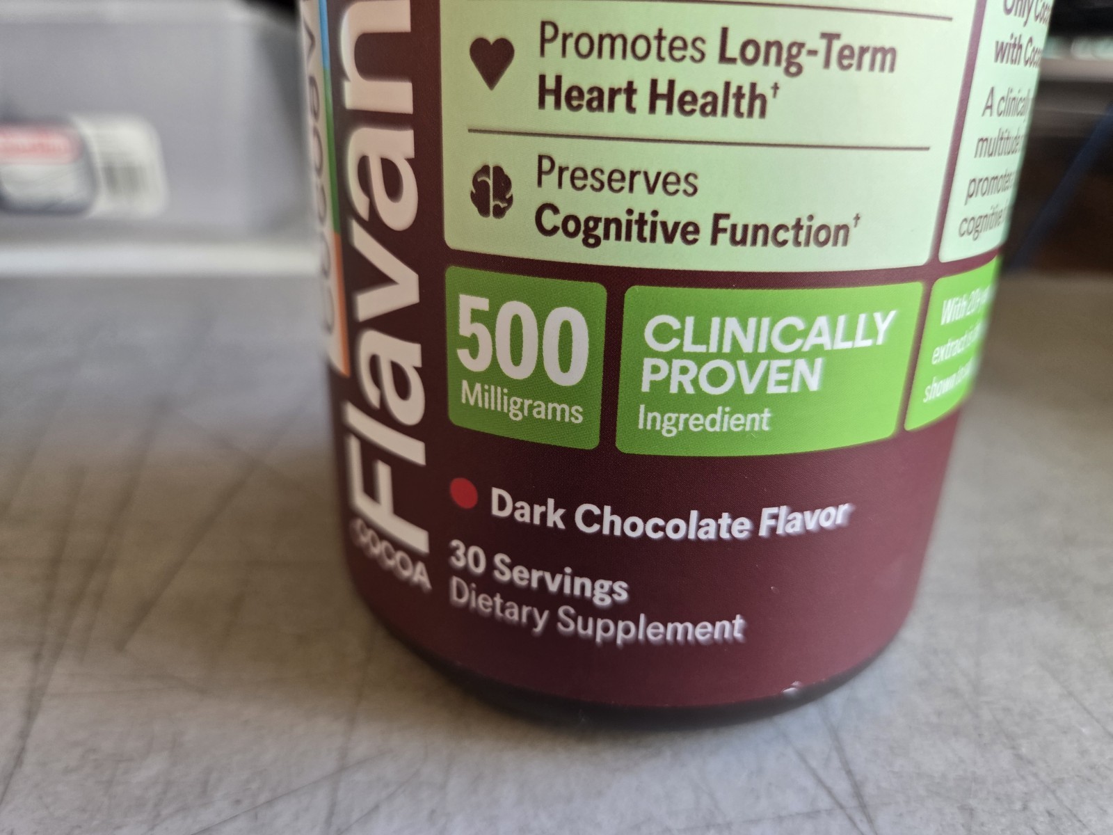 CocoaVia Cardio Health Cocoa Powder 30 Servings 500mg Flavanols Best By 01/28